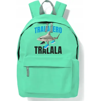 Městský batoh Školní batoh jednokomorový Funandstyle vícebarevný, zelený 18 l