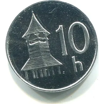 SLOVENSKO. 10 halierov 2001.