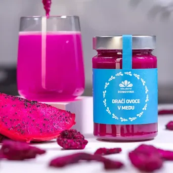 Včelařství Domovina Dračí ovoce v medu 380 g