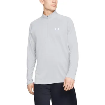 Pánské tričko Triko s dlouhým rukávem Under Armour UA Tech 2.0 1/2 Zip 1328495-014 Velikost M