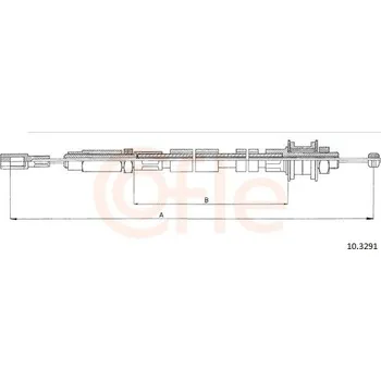 Spojkové lanko Spojkové lanko COFLE 10.3291