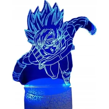 Figurka FIGURKA DRAGON BALL, NOČNÍ LAMPA, DÁREK, SON GOKU, BAREVNÁ, ANIME