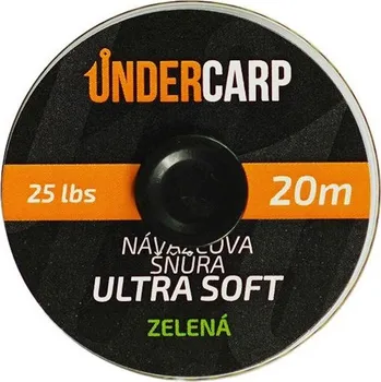 Návazcová Šňůra UnderCarp ULTRA SOFT 20m 25lb Zelená