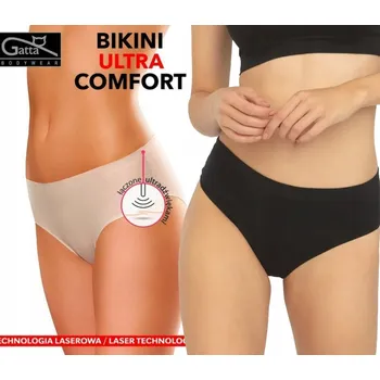 Kalhotky Dámské kalhotky Gatta Bikini Ultra Comfort černé L