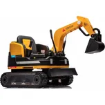 BLUETOUCH elektrický dětský bagr/ rychlost 5 km/h/ provozní doba 45 min/ žlutý