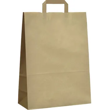 Papírová taška hnědá Krafter 32x16x44 DAHN08
