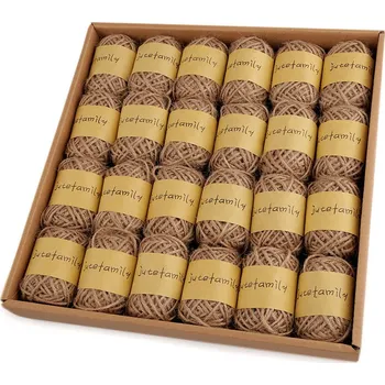 Stuha Jutový provázek Ø2 mm Varianta: 1 režná přírodní, Balení: 24 ks