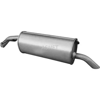 Tlumič výfuku Koncový tlumič výfuku ASMET 08.067