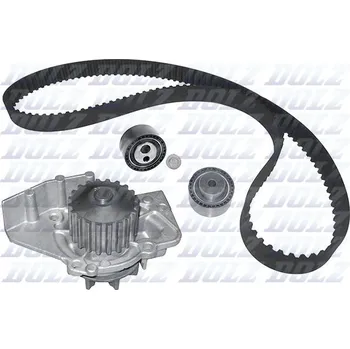 Vodní pumpa + sada ozubeného rozvodového řemene DOLZ KD008