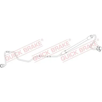 Brzdová hadice Brzdová hadice QUICK BRAKE 96.013
