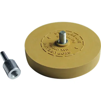 Brusný kotouč Kunzer 7RS85 Gumový kotouč na odstranění samolepek Ø 85 mm