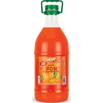 Sirup Extra silný sirup ZON s příchutí oranž . Kvalitní sirup s doporučeným ředěním 1:13.