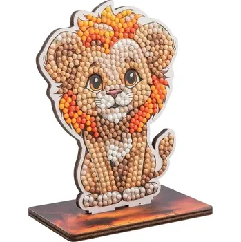 Diamantové malování CRYSTAL ART Diamantové malování Safari: Lev