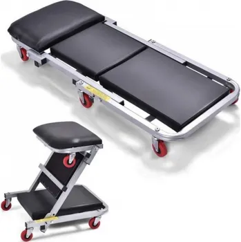 Autodílna Magnus MGS01384 Skládací dílenské lehátko a taburet 2v1