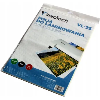 Laminátor Lesklá laminovací Fólie Verotech , mix formátů A4 a A3