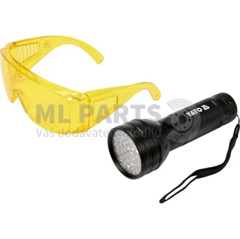 zestaw latarka UV i okulary ..