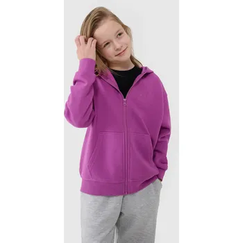 Dívčí oblečení Dívčí mikina 4F 4F bílá | šedá | fuchsiová 3340340