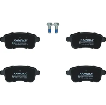 Brzdový systém Sada brzdových destiček, kotoučová brzda KAMOKA JQ1018364