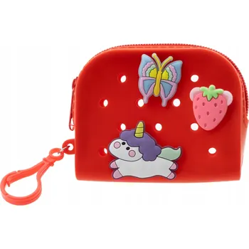 Peněženka Little Angel peněženka z pravé kůže červená dámská