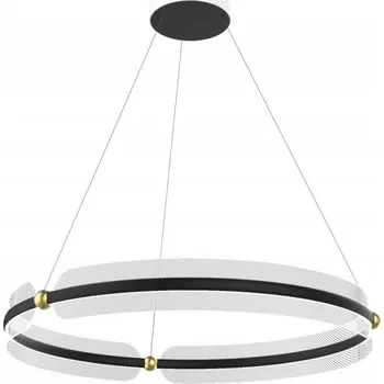 LED závěsné svítidlo 53W FARIS PND-62738-53W-3K-BK-GD Italux