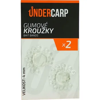 Gumové Kroužky UnderCarp Bait Bands Průměr 4mm