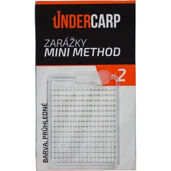2ks - Zarážky UnderCarp Mini Method průhledné