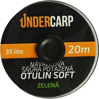 Návazcová Šňůra UnderCarp Otulin Soft 20m 35lb Zelená