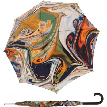 Deštník Doppler Elegance Boheme Marmo - dámský luxusní deštník s potiskem