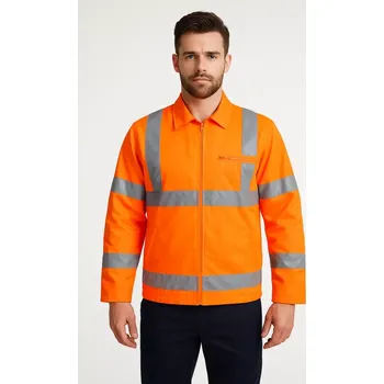 reflexní vesta Reflexní bunda PORTWEST HI-VIS POLYESTER RT40, oranžová, 3XL