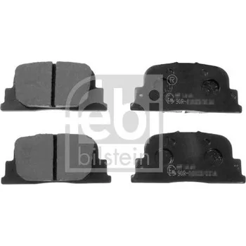 Brzdový systém Sada brzdových destiček, kotoučová brzda FEBI BILSTEIN 116356