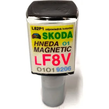 ARASYSTEM Lakovací tužka F8V - 9206 Hnědá magnetic (Magnetisch Braun) Škoda Karoq, Kodiaq, Roomster, Superb 10ml