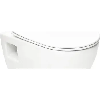 Klozet Swiss aqua technologies WC závěsné SAT Project včetně prkénka softclose, zadní odpad SATWCPRO010RREXP