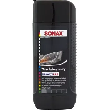 Sonax 02961410 NanoPro Barevná leštěnka, 250ml - Černá