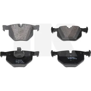 Brzdová destička Sada brzdových destiček, kotoučová brzda NK 221538