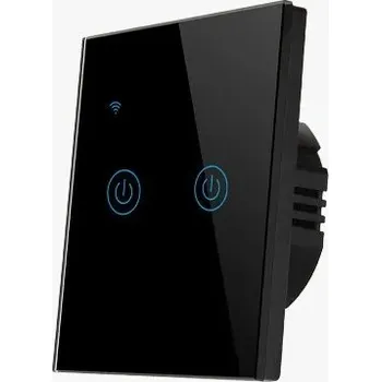 vypínač DOTYKOVÝ Dvojitý VYPÍNAČ SVĚTLA WIFI HomeKit