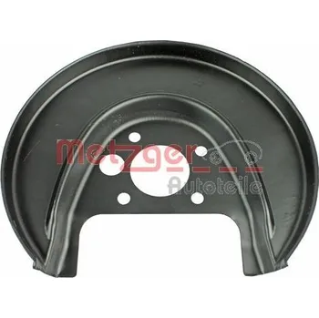 Brzdový kotouč Ochranný plech proti rozstřikování, brzdový kotouč METZGER 6115002