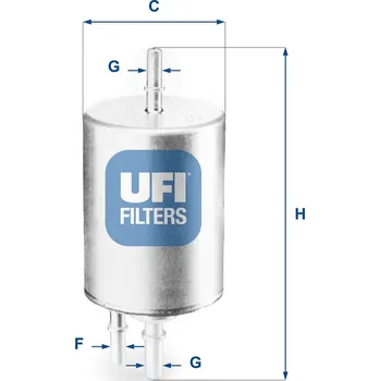 Autodíl Palivový filtr UFI 31.831.00