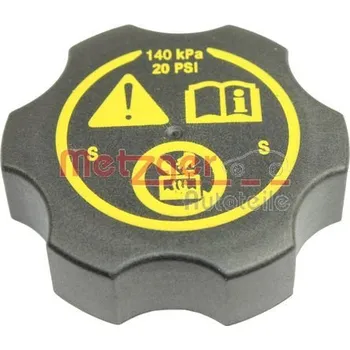 Chladič motoru Uzavírací víčko, nádoba chladiva METZGER 2140114