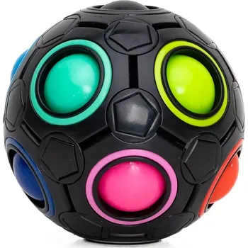 Hlavolam Rainbow Ball 12 MoYu Černá