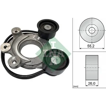 Napínák, žebrovaný klínový řemen Schaeffler INA 534 0827 10