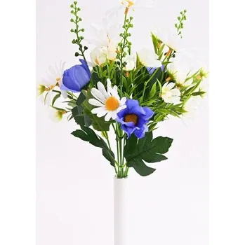 umělá květina Kytice kopretin 34 cm