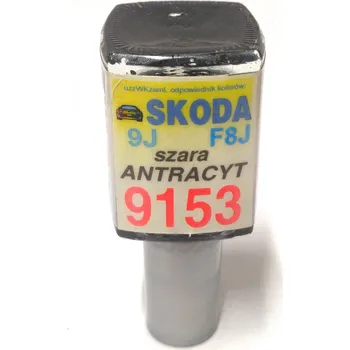 Autolak ARASYSTEM Lakovací tužka F8J-9153 Šedá antracitová (Anthrazitgrau) Škoda Fabia, Octavia, Roomster, Superb, Yeti 10ml