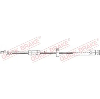 Brzdová hadice Brzdová hadice QUICK BRAKE 32.961
