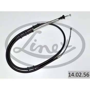 Lanko parkovací brzdy TAŽNÉ LANKO, PARKOVACÍ BRZDA LINEX 14.02.56 FIAT DOBLO 05- 2137/1837 LEWA/PRAWA