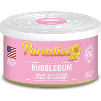 Vůně do auta Osvěžovač vzduchu Paradise Air Organic Air Freshener Bubblegum - Žvýkačka (42 g)