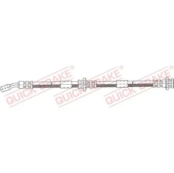 Brzdová hadice Brzdová hadice QUICK BRAKE 50.980