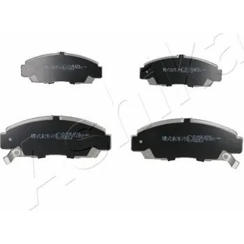 Brzdová destička Sada brzdových destiček, kotoučová brzda ASHIKA 50-04-491