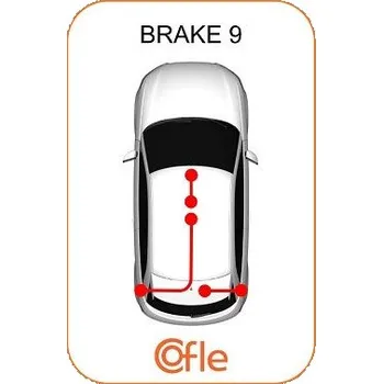 Lanko parkovací brzdy Lanovod parkovací brzdy COFLE 17.1486