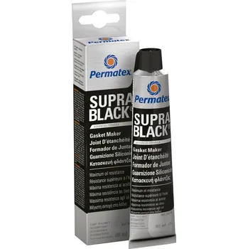 Karosářský tmel Permatex Black Supra silikonový tmel 80ml