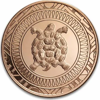 Měděná mince Delaware Nation, 1 oz